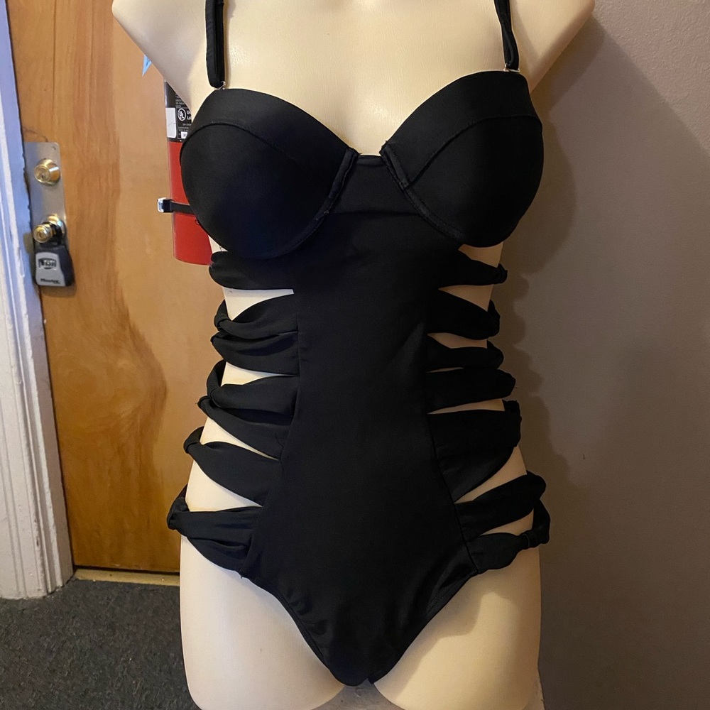 One Piece Swimsuit Black
